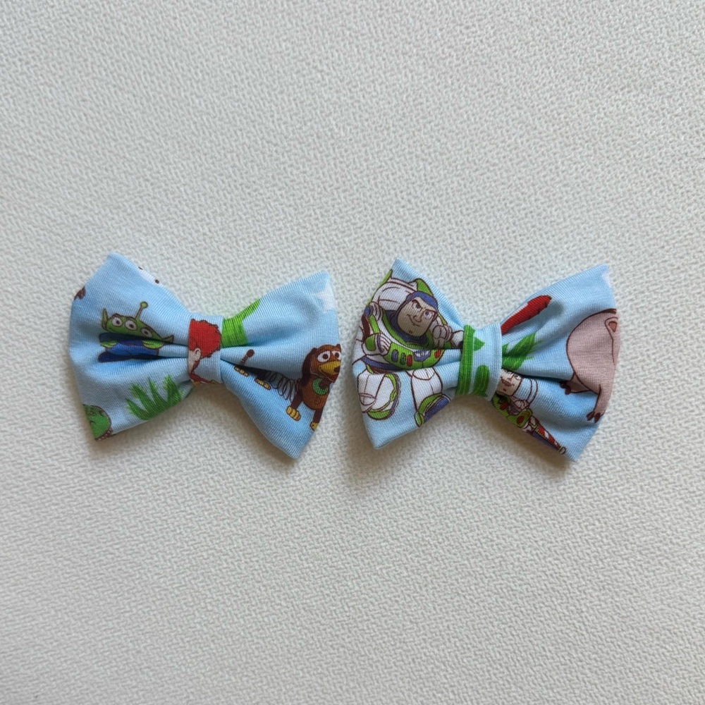 Little Sleepies OG Toy Story piggy bow set